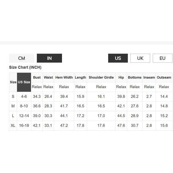 Sky Blue Floral Print Spaghetti Straps Tank Top and Shorts Set New S, L, XL - Picture 10 of 13